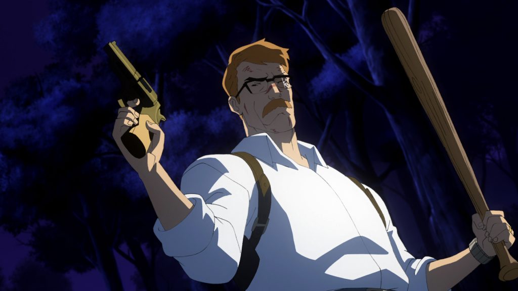 Commissioner Gordon with his weapons
