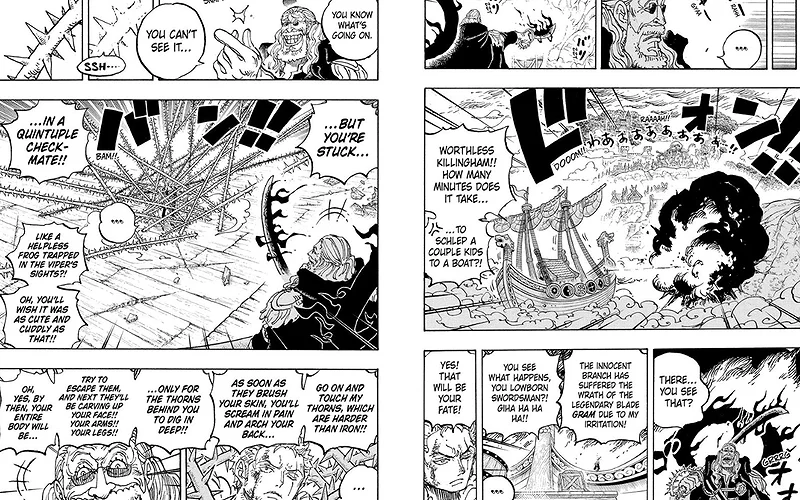 Zoro đấu với Sommers, One Piece Chương 1193