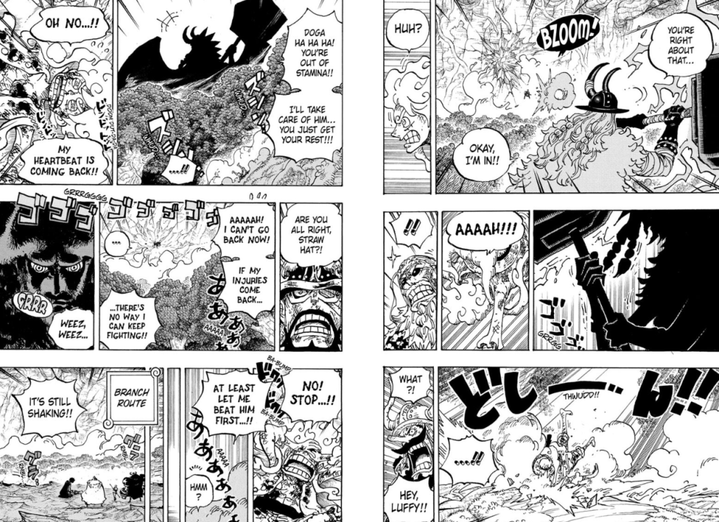 Loki's new transformation in One Piece 1193. 