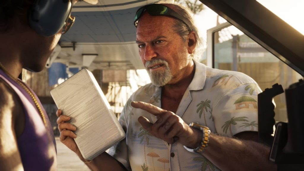 Stephen Root as Brian Heder in a still from GTA 6