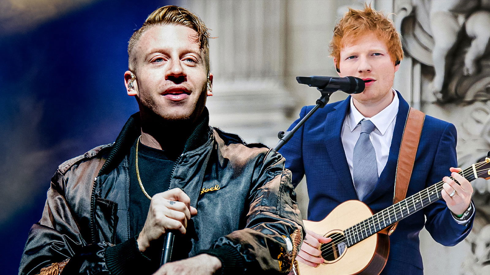 Macklemore Calls Out ‘Apolitical’ Ed Sheeran After Getting Dropped From 2026 Loop Tour