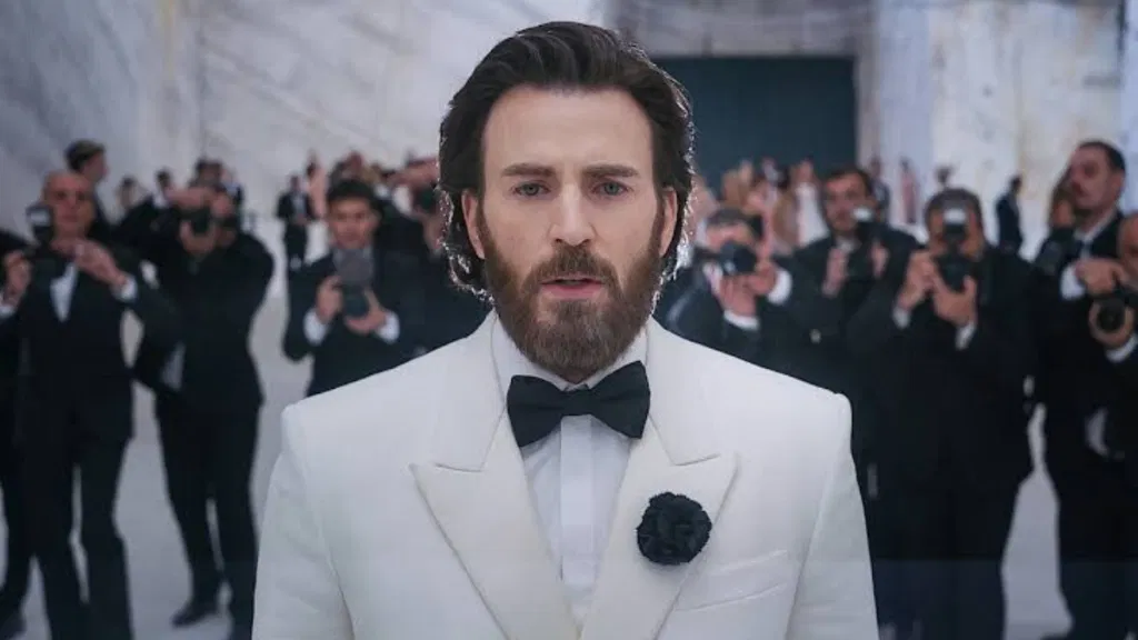 Chris Evans in a still from Sacrifice