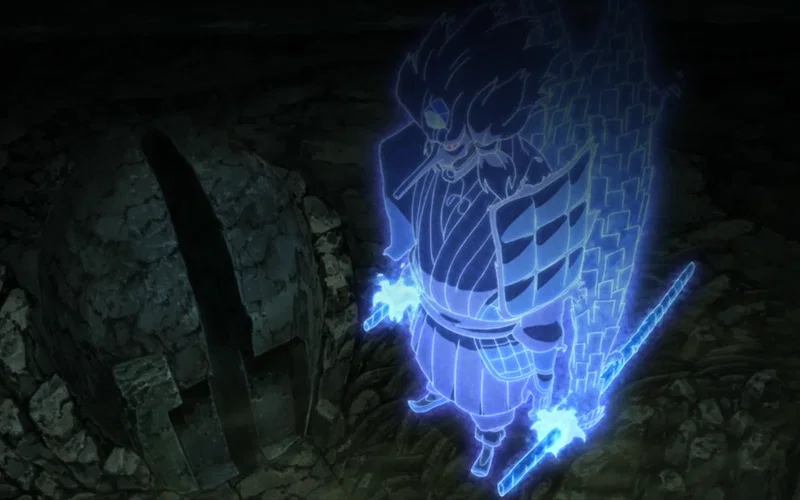Mdara's Perfect Susano'o from Naruto Shippuden Episode 339 | Credits: Studio Pierrot