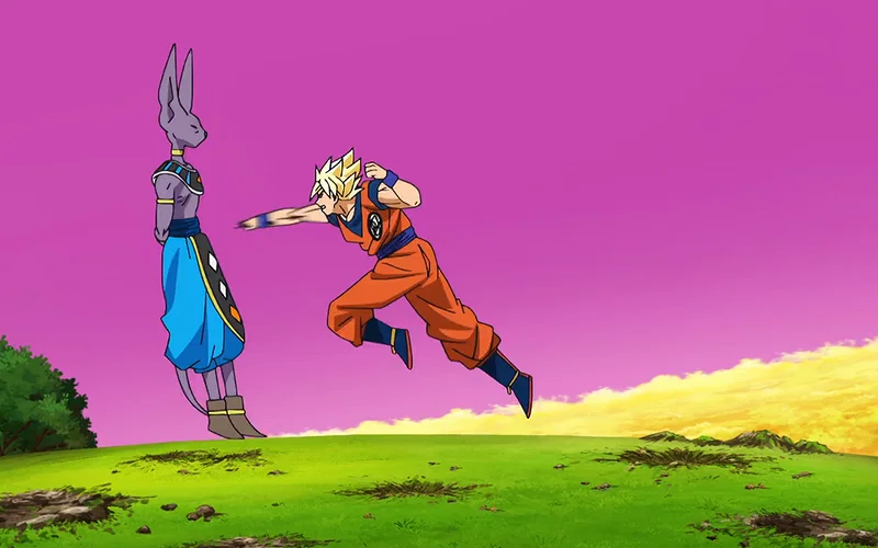 a still from the Dragon Ball Super anime Episode 5 | Credits: Toei Animation