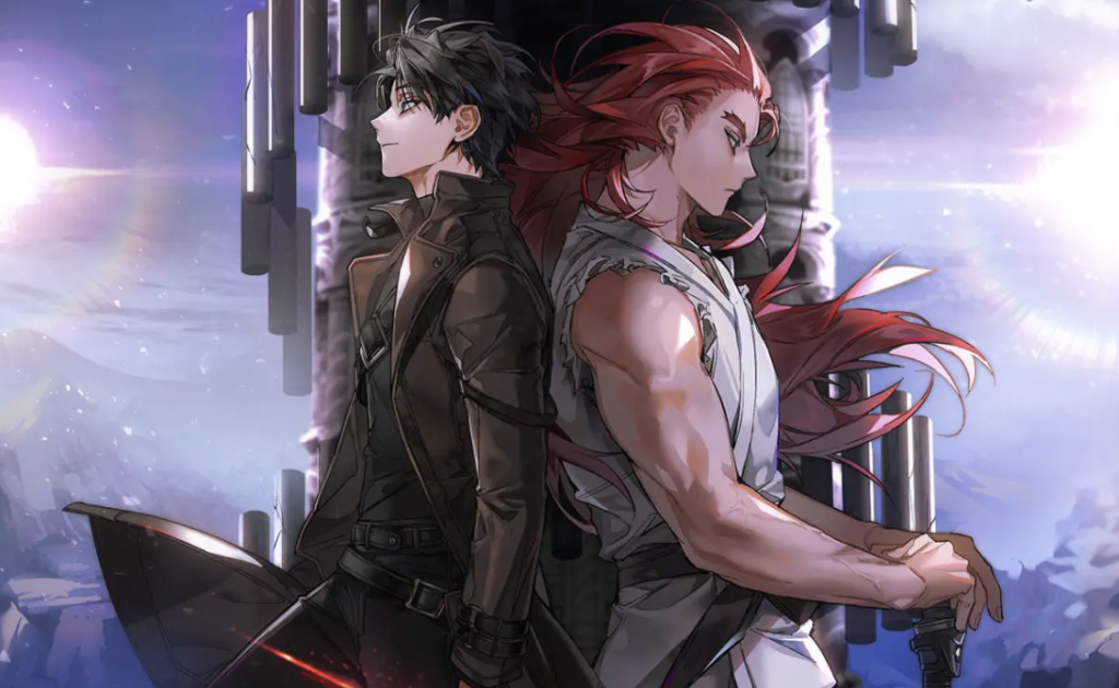 This image is the promotional cover for the dark fantasy web novel and manhwa SSS-Class Revival Hunter (also known as SSS-Class Suicide Hunter / SSS급 죽어야 사는 헌터).