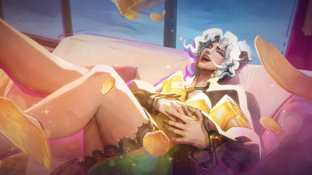 Marvel Rivals MVP animation screenshot showcasing Rogue's Pajama Party skin, Slumber Sugah.