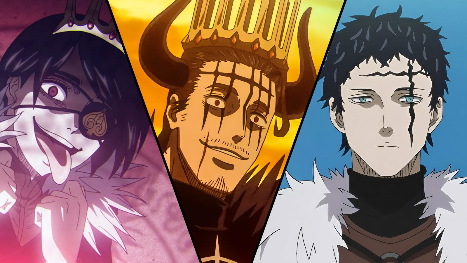 Black Clover Season 2: All 3 Dark Triad Members, Ranked by Power