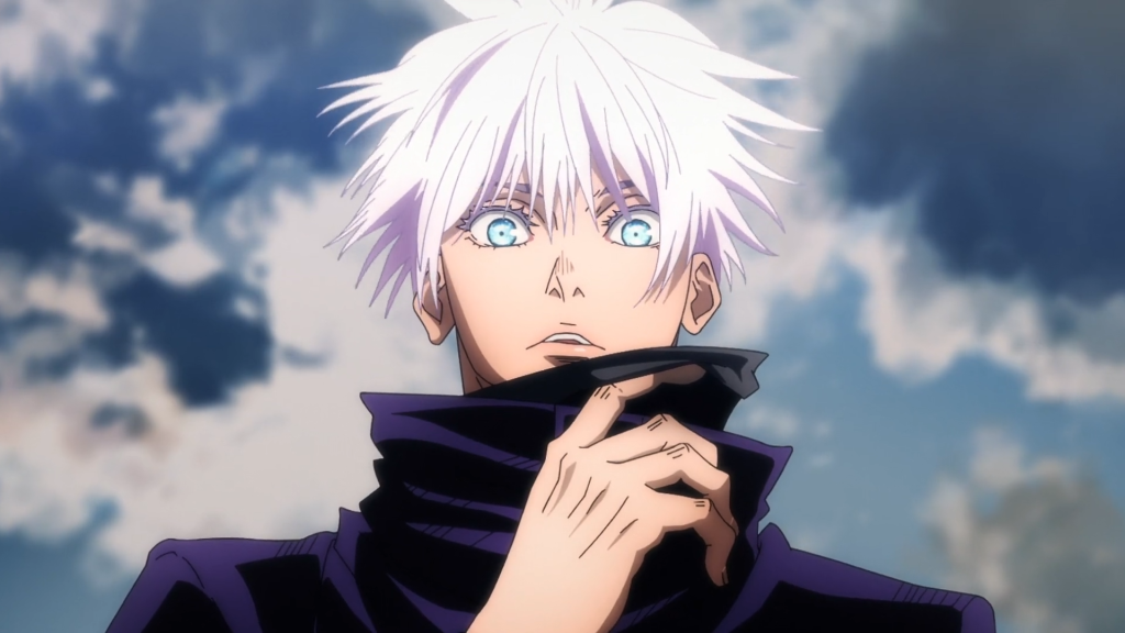 a still from the jujutsu kaisen shonen anime series