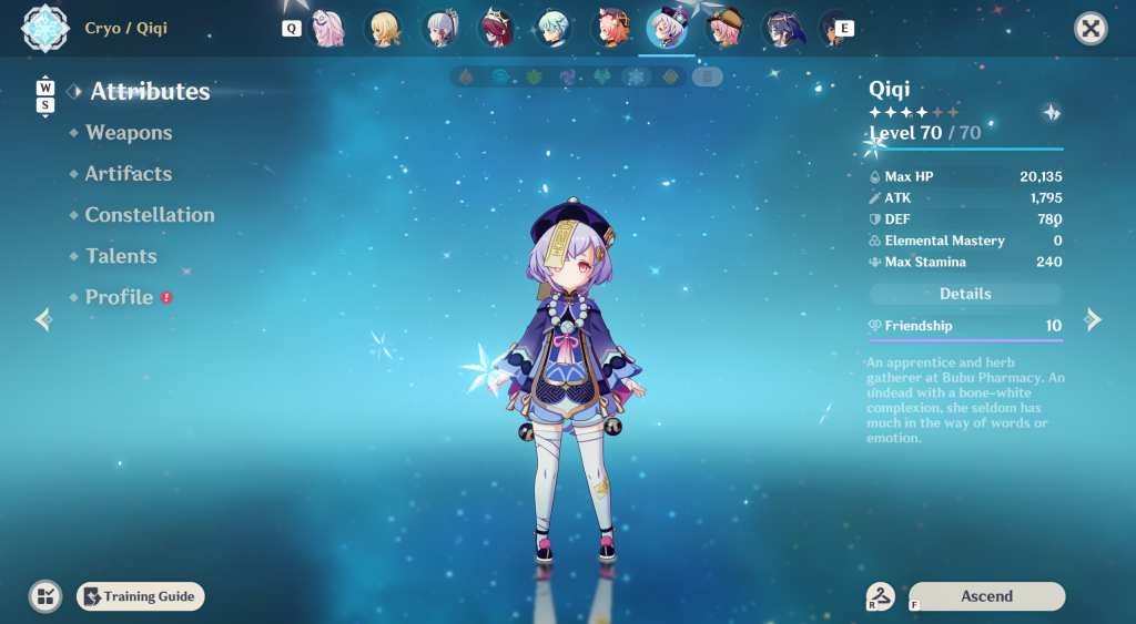An in-game screenshot from Genshin Impact.