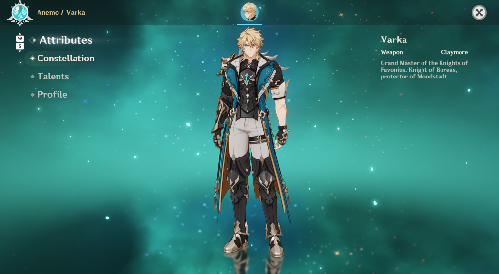 An in-game screenshot of Genshin Impact.