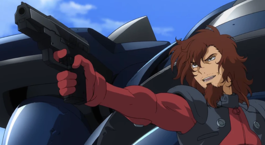 Ali Al-Saachez from the anime series Mobile Suit Gundam 00.