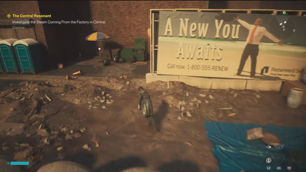 Screengrab from Control Resonant
