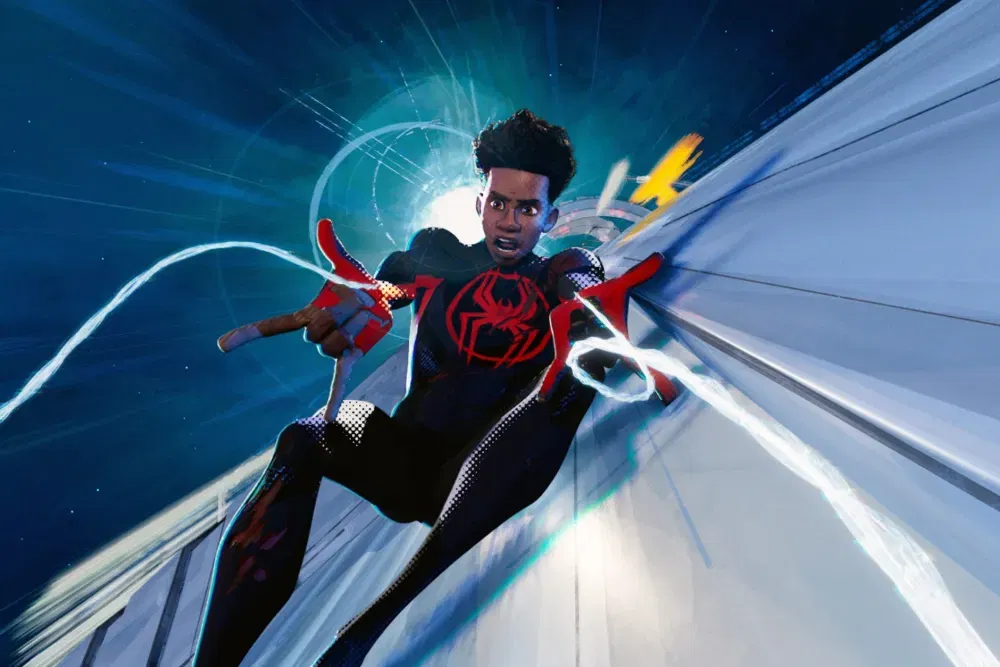Miles Morales in Sony's Spider-Verse films
