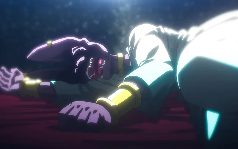 Beerus đang ngủ trong trailer Dragon Ball Super: Beerus | Nguồn: Toei Animation
