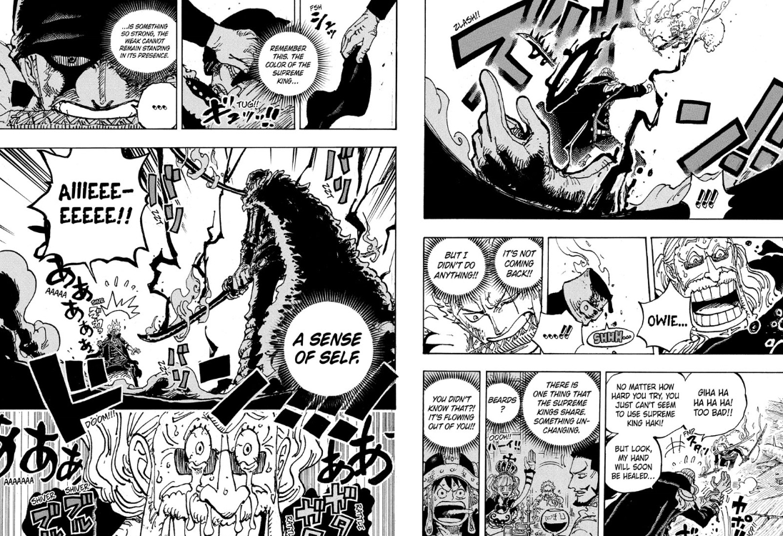 Chapter 1194 of One Piece ending