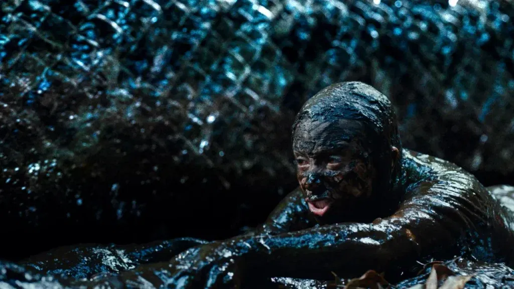 Kiana Madeira in a still from Beware Boiúna