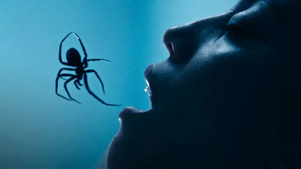 Matilda Lutz in a still from Crawlers 