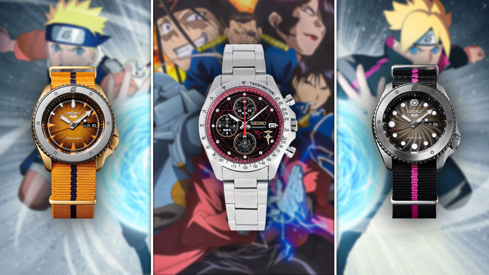 5 Best Official Anime Watch Collaborations of All Time, Ranked