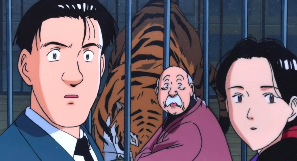 a still from the master keaton anime series