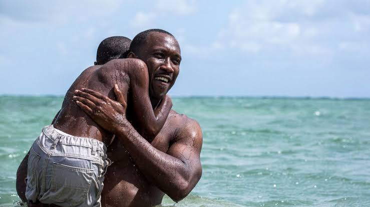 Mahershala Ali does a baptism