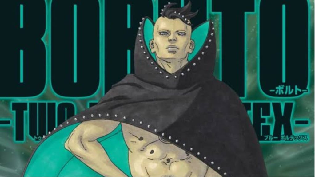a still from the boruto two blue vortex manga cover