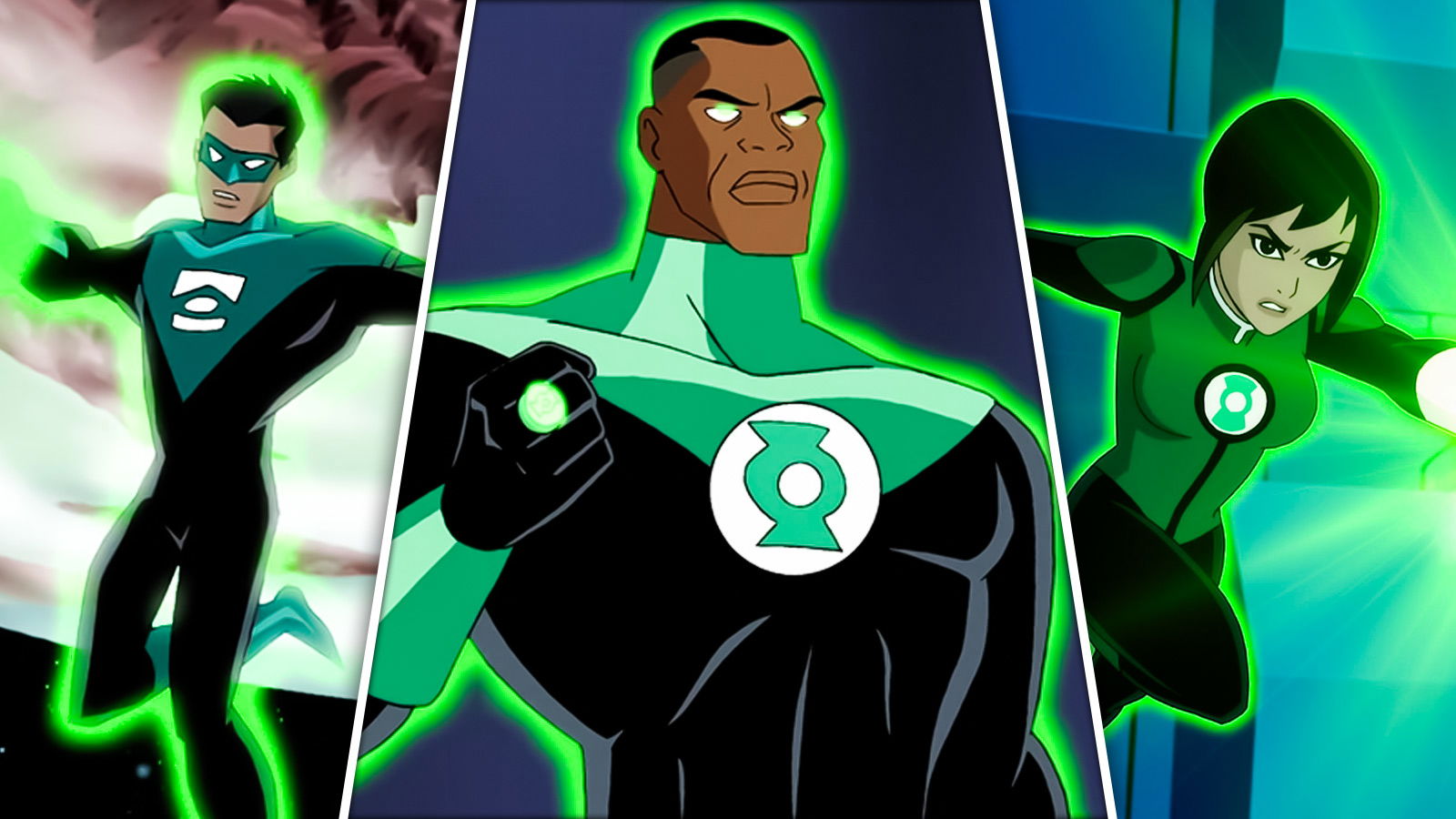 Every Green Lantern Voice Actor in Official DCAU History, Ranked