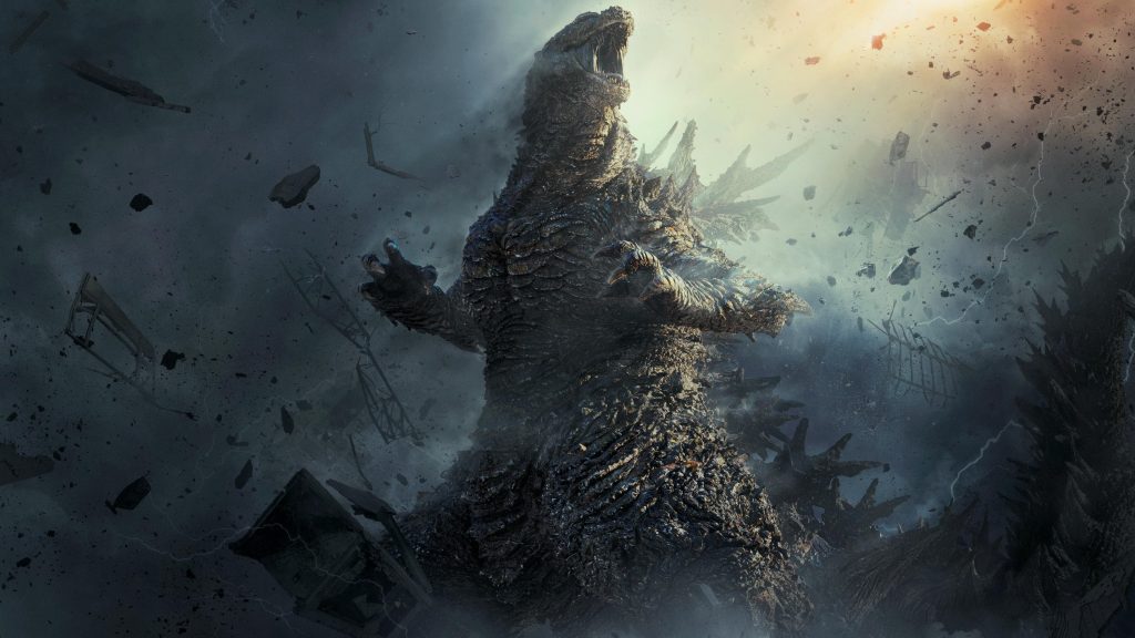 a still from the Godzilla Minus Zero movie trailer