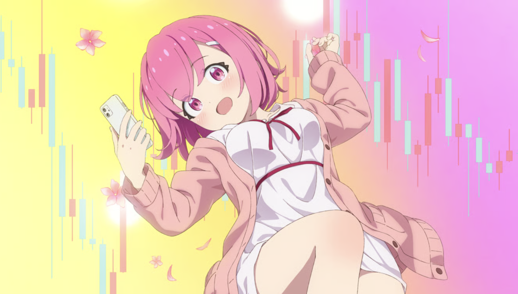 The character in the image is Kurumi Fukuga from the anime series FX Fighter Kurumi-chan.