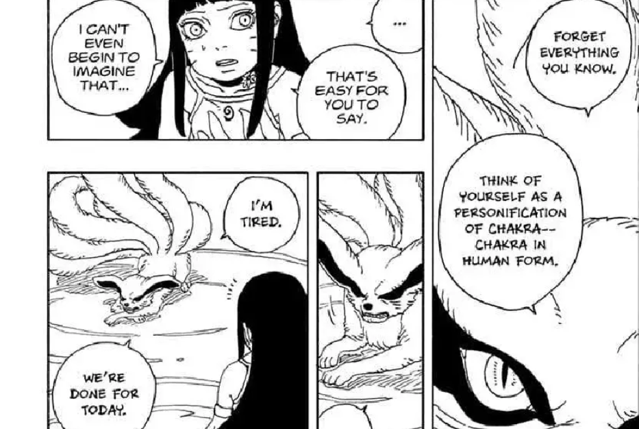 Boruto Chapter 25 Kurama Himawari