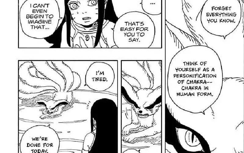 Boruto Chapter 25 Kurama Himawari