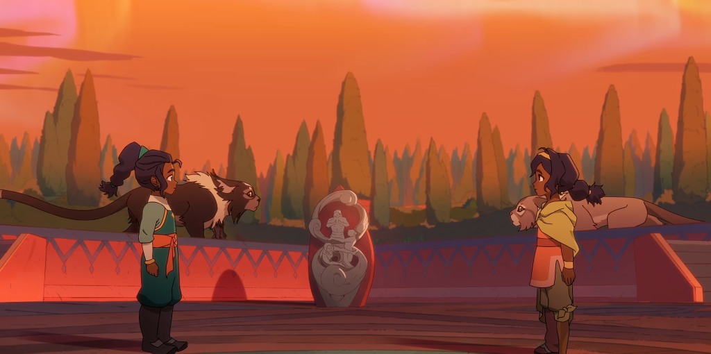Avatar: Seven Havens Major Twist Reportedly Revealed After Another Paramount Leak 5 a still from the avatar: seven havens anime trailer | credits: Nickelodeon