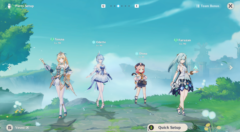 An in-game screenshot from Genshin Impact.