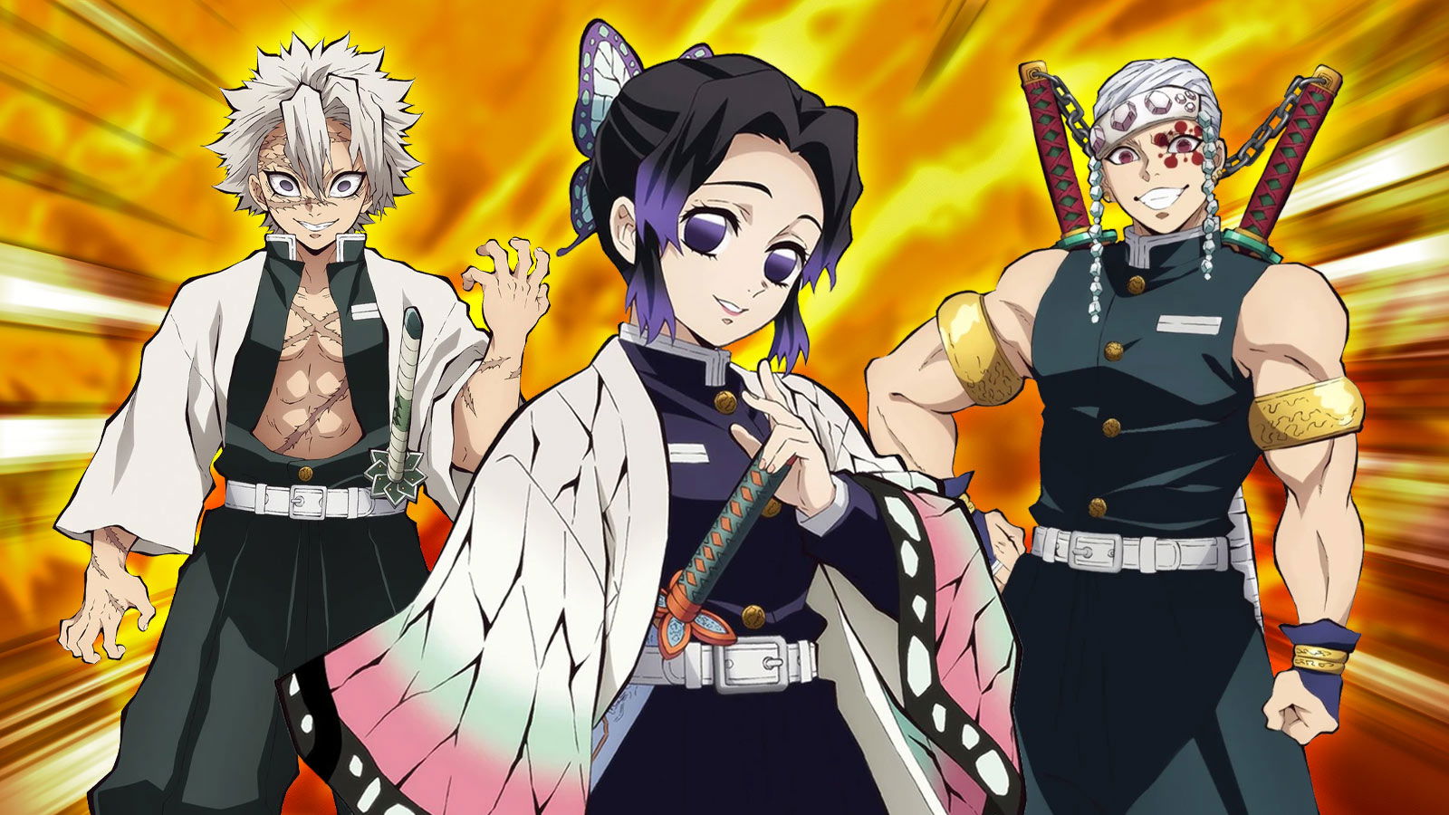Demon Slayer: All 9 Hashiras, Ranked by Speed
