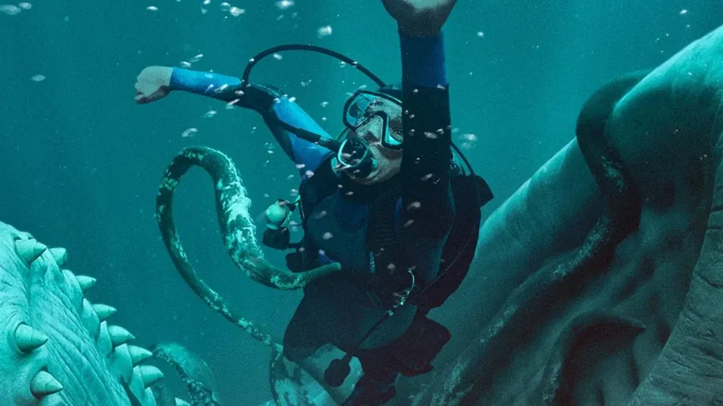 The upcoming 2026 survival thriller film Whalefall, directed by Brian Duffield.