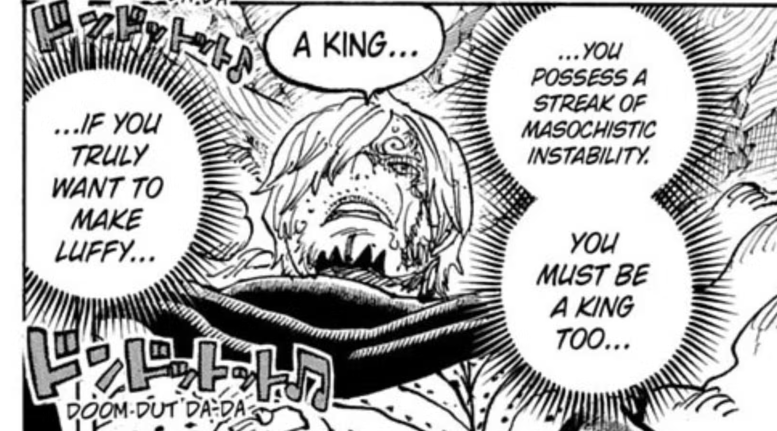 Sanji One Piece Chapter 1187 Haki