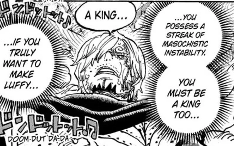 Sanji One Piece Chapter 1187 Haki