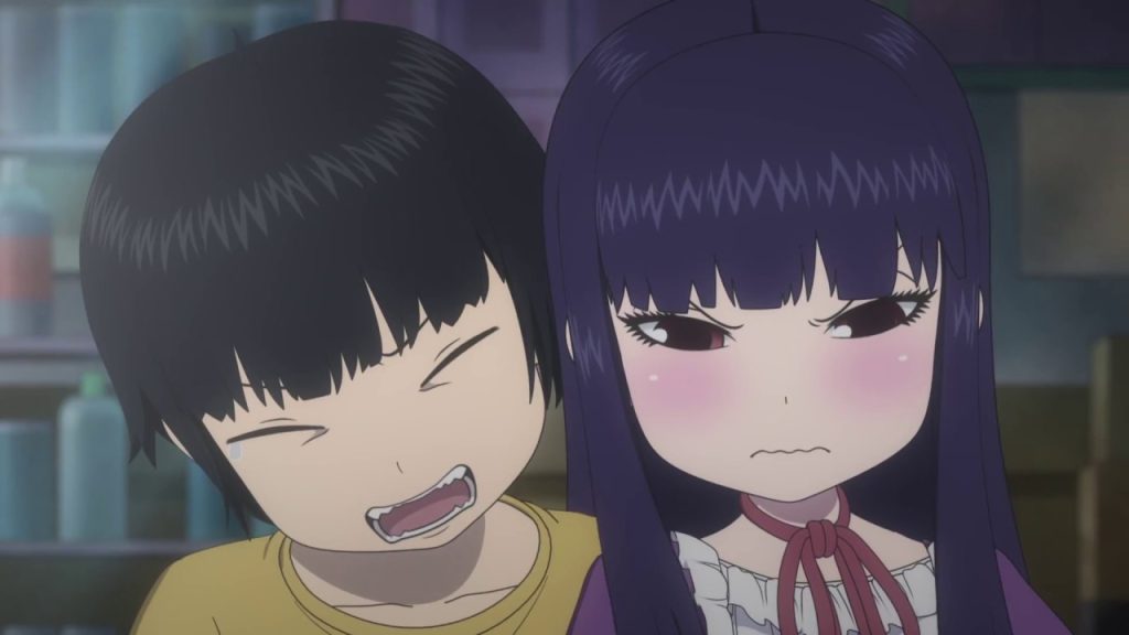 a still from the Hi Score Girl anime