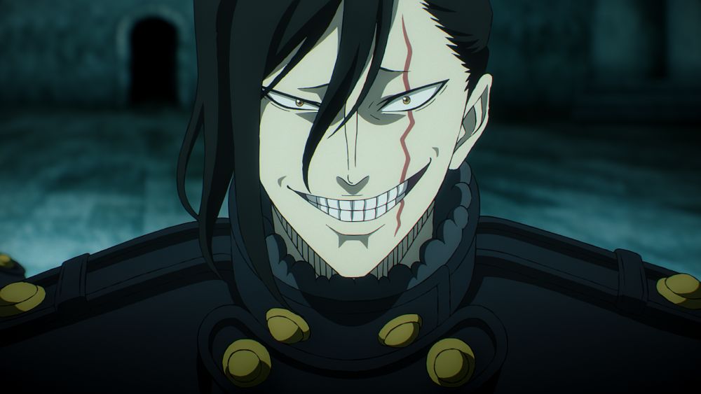 Jack the Ripper, the captain of the Green Mantis squad, from the anime series Black Clover.
