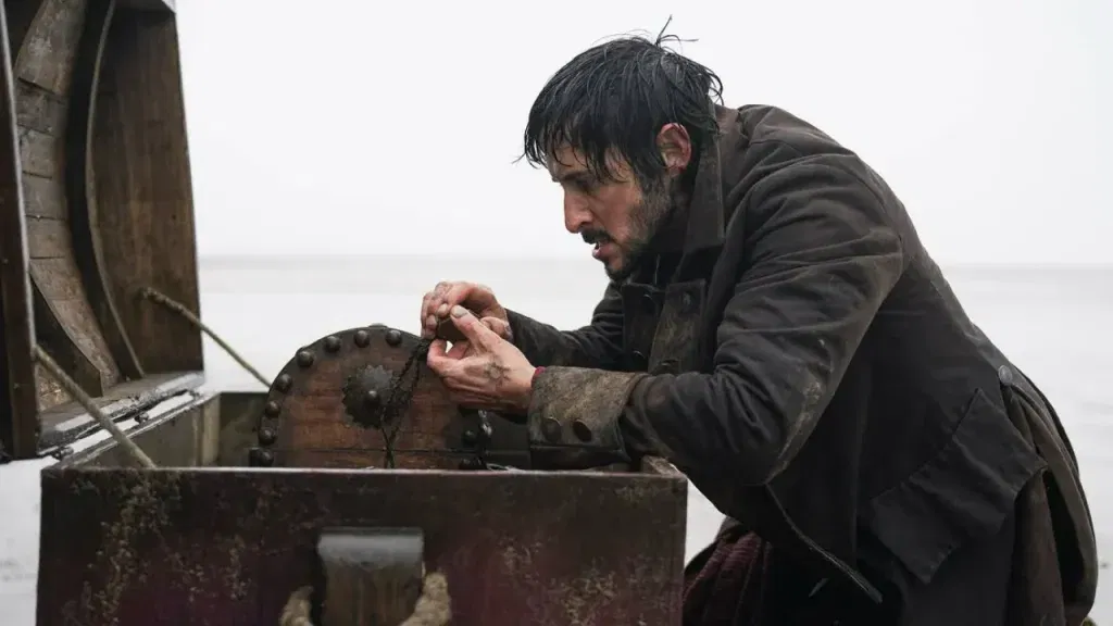 Tomer Capone as Billy Bones in Treasure Island