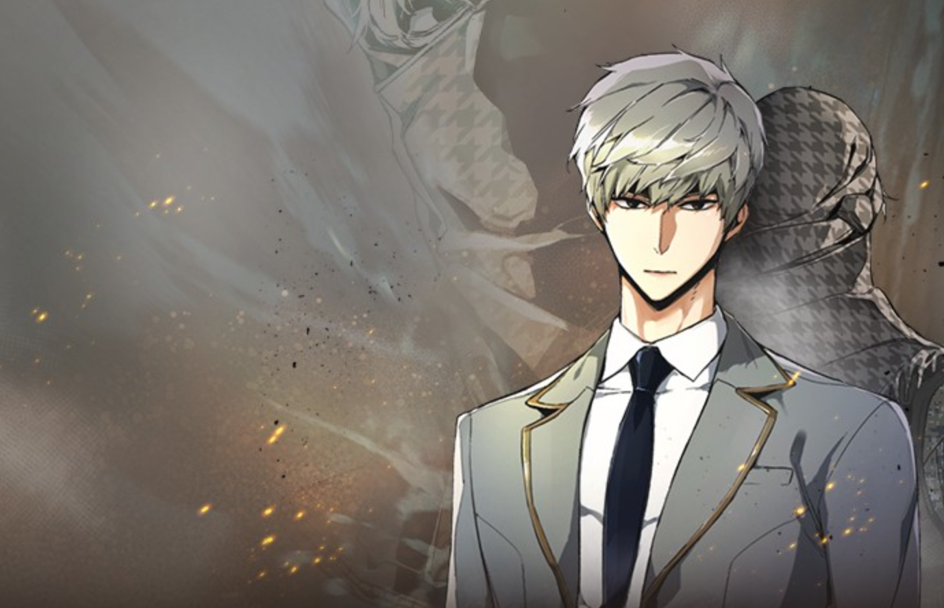 Yoo Ijin from the action webtoon Teenage Mercenary.