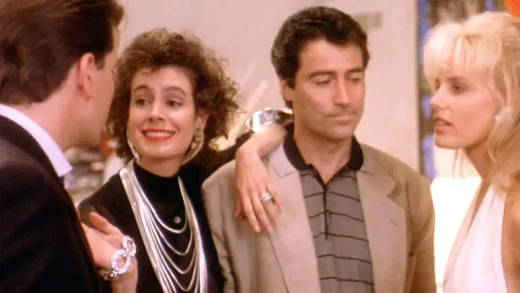 Sean Young in a still from Wall Street 