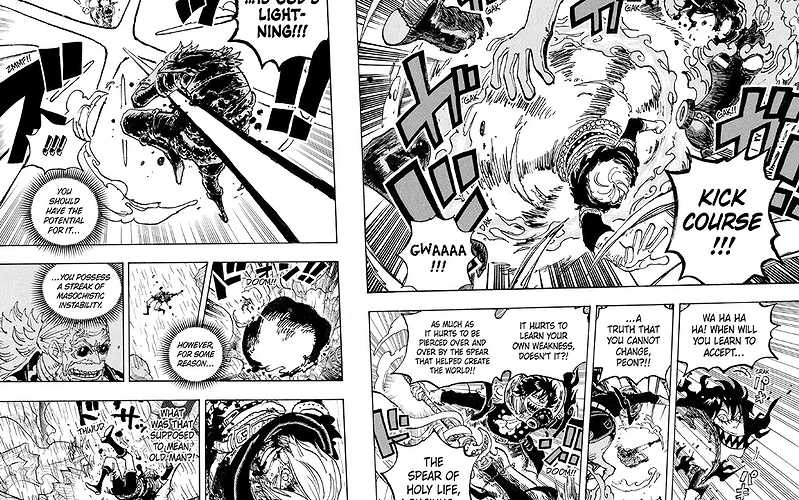Sanji Gaban One Piece Chapter 1195