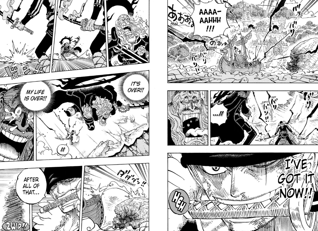 Zoro vs Sommers One Piece Chapter 1195