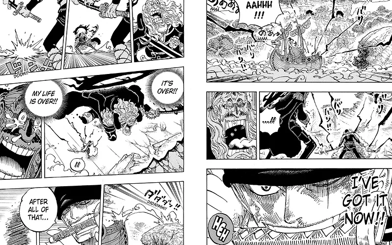 Zoro vs Sommers One Piece Chapter 1195