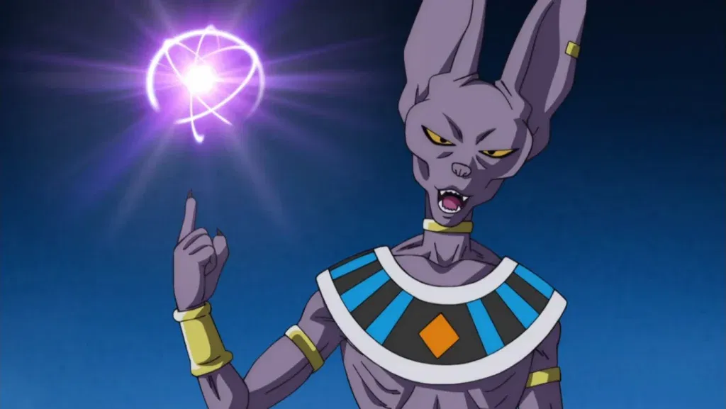 a still from the dragon ball super anime series