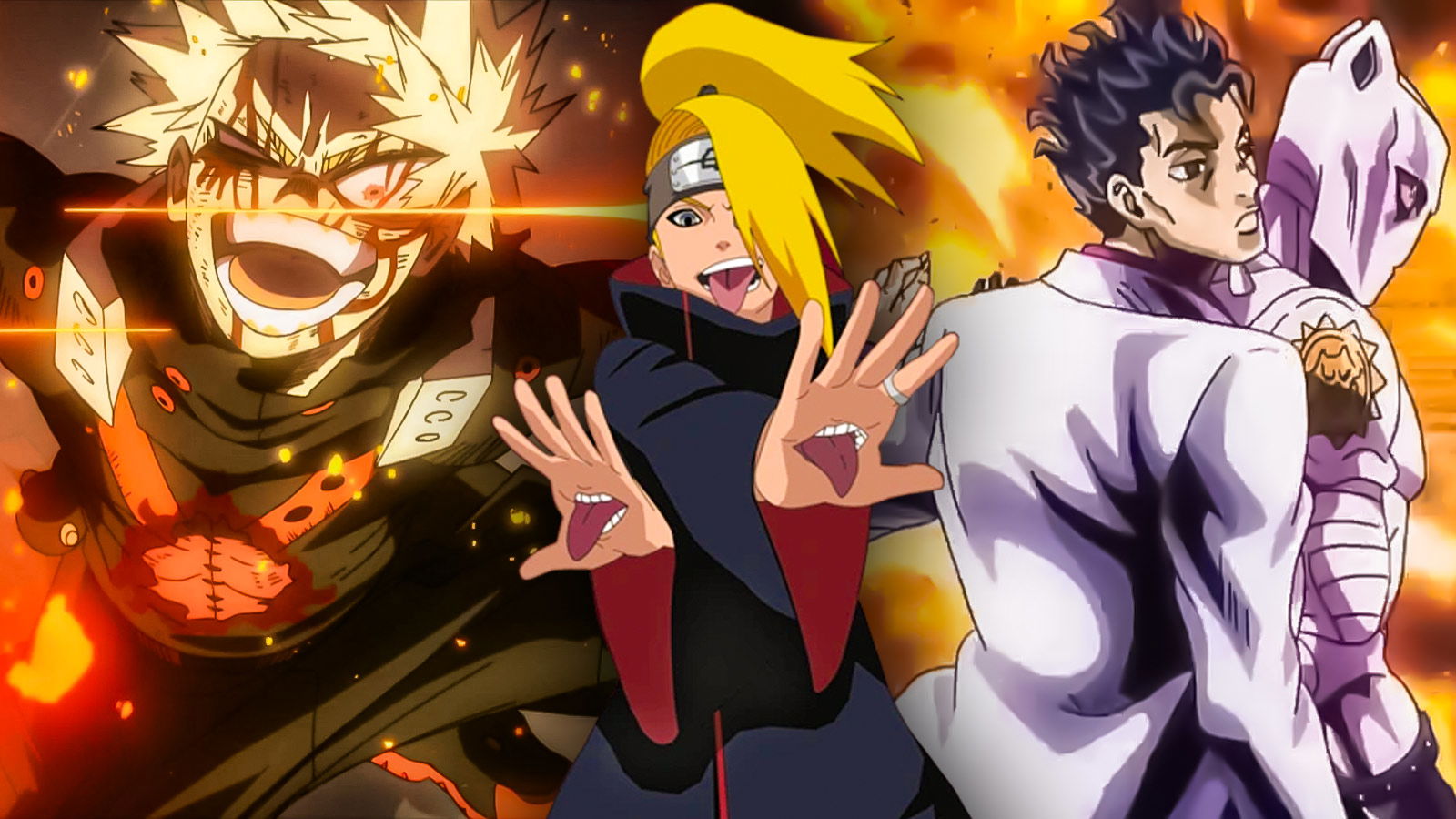 From Bakugo to Deidara: 6 Strongest Anime Characters With Explosion Powers, Ranked