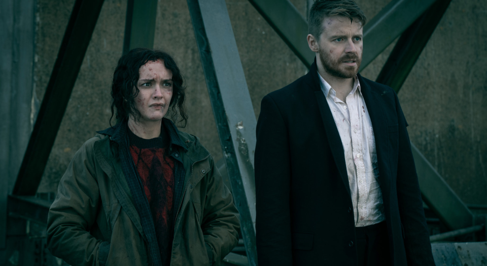Olivia Cooke and Jack Lowden in Slow Horses season 6 episode 5