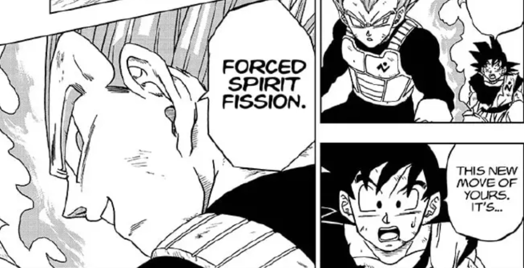 a still from dragon ball super manga chapter 61