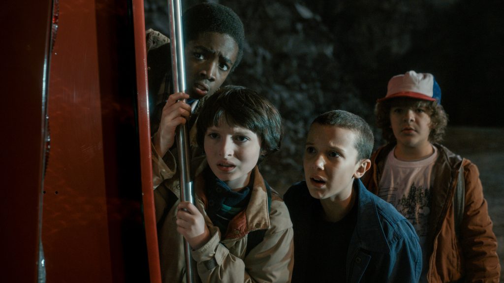 The cast of Netflix's Stranger Things