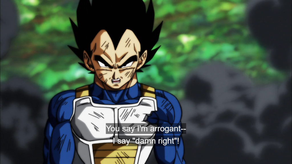 a still from the Dragon Ball Super anime Episode 122